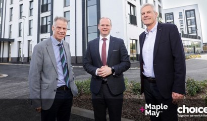 Ministerial visit to NI's first mixed tenure scheme